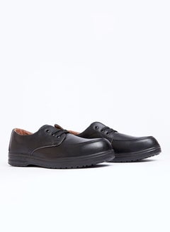 Buy Gladiator Steel toe Safety Shoe 003 Black Lace up in UAE