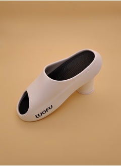 Buy Luofu Lightweight Non-Slip Bathroom Slippers for Men & Women - Comfortable Indoor & Outdoor Summer Shoes - Couples Casual Solid Color Footwear in Saudi Arabia