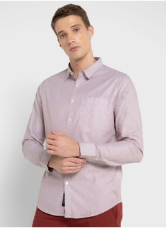 اشتري Classic Slim Fit Pure Cotton Casual Shirt في السعودية