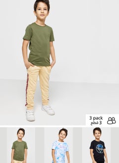 Buy Boys 3 Pack T-Shirts in UAE
