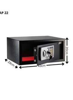 Buy Black safe box 30x20x20 in Egypt