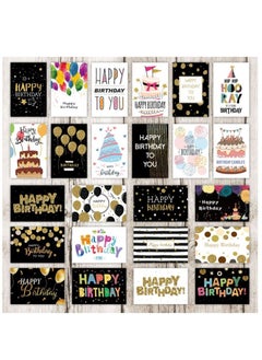 Buy 24-Piece Greeting Cards For Birthday in UAE