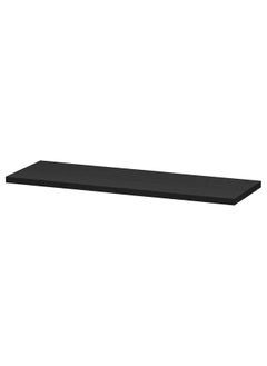 Buy Shelf Black Oak Effect 76X26 Cm in Saudi Arabia