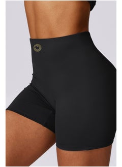 Buy KAWN YOGA Womens High Waist Contour Seamless Workout Sport Yoga Shorts Tummy Control in UAE