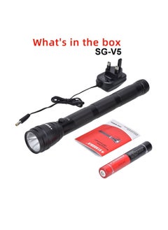 Buy Heavy Duty Water Resistant Emergency Torch Light Rechargeable Fog Light in Saudi Arabia