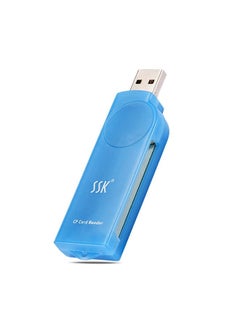 اشتري SSK SCRS028 USB 2.0 واجهة قارئ البطاقة الخارجية ، يدعم بطاقة CF / MD في السعودية