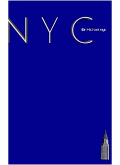 Buy NYC Chrysler building bright blue classic grid page notepad $ir Michael Limited edition : NYC Chrysler building bright blue classic grid page notepad in Saudi Arabia