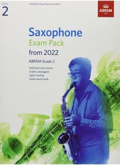 Buy Saxophone Exam Pack from 2022, ABRSM Grade 2: Selected from the syllabus from 2022. Score & Part, Audio Downloads, Scales & Sight-Reading in UAE