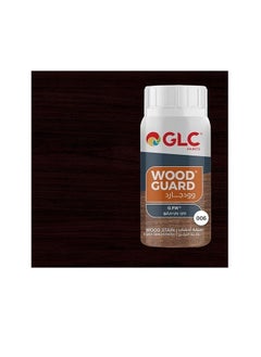 Buy GLC Woodguard GBW Paints - High Quality Wood Stain for Colouring Wooden Surfaces - 0.250 Litre (Brown No. 06) + Glove to Protect Hands + Adhesive Roller Used for Separating Colour During Painting in Egypt