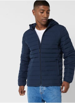 Buy Zip Through Puffer Jacket in UAE