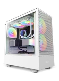 اشتري GAMING Desktop PC -  (Intel Core i7-12700F-RTX4070 SUPER - B760 -16GB DDR5 -M.2 1TB) White في السعودية