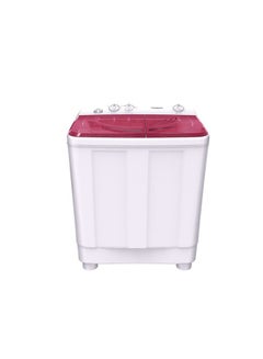 Buy TORNADO Washing Machine Half Auto 12 Kg White x Red TWH-Z12DNE-W(RD) in UAE