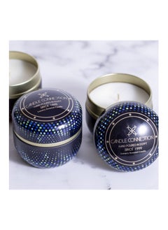 اشتري Polka Dots in Blue Scented Candles, TIN CANDLES في مصر