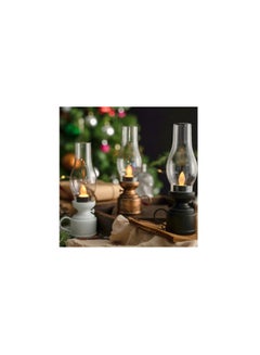 Buy Vintage Design Warm Light Lamp, Ramadan Lantern, Simulation LED Candle, Cute Stonework Design in Egypt