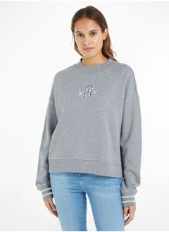 اشتري Crew Neck Knitted Sweatshirt في الامارات