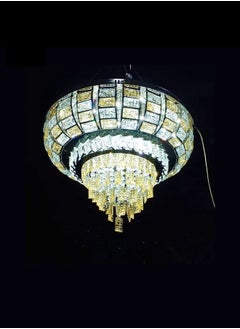 Buy Modern LED Crystal Lamp Chandelier For Bedroom Living Hall in UAE