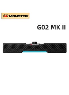 اشتري G02MK Ⅱ Bluetooth Speaker Stereo Sound Black في الامارات