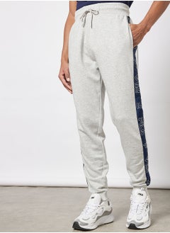 Buy Contrast Tape Detail Sweatpants in UAE