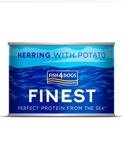 اشتري Fish4Dogs Herring Complete Wet Dog Food 6X185G في الامارات