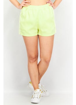 Buy Women Sportswear Fit Training Shorts, Neon Yellow in Saudi Arabia