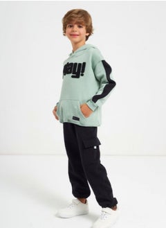 Buy Boys Printed Cotton Set Pants and T-shirt in Egypt