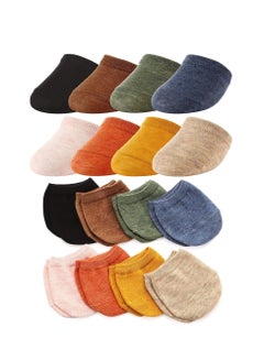 Buy Half forefoot Toe Socks, Women Socks, Toe Topper Socks for Women, Non-Slip Pain Relief Sponge Toe Half Socks, Toe Topper Liner Half Socks, cotton Socks Seamless (8Pairs) in UAE