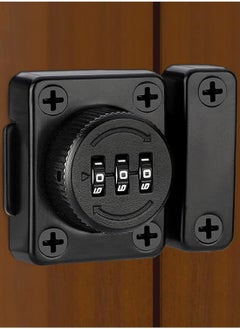 اشتري Mechanical Password Lock Mechanism Rotary Room Door Combination Office File Cabinet Sliding Buckle Surface Mounted Old Style في الامارات