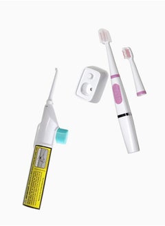 Buy Electric toothbrush set with tooth cleaner in Saudi Arabia