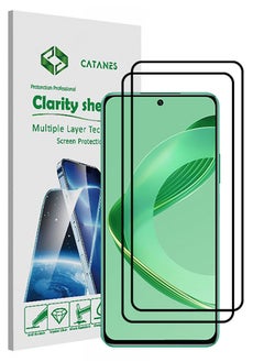 اشتري 2 Pack For Huawei nova 11 SE Screen Protector 9H Hardness Scratch Resistance Screen Protector Touch Sensitive Case Friendly Tempered Glass Film في الامارات