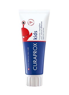 اشتري CuraproxChildren's Toothpaste CSKidsStrawberry, 60ml - Strawberry Toothpaste forKids2 + Years with 950 ppm Fluoride - SLS Free, Microplastic Free & Triclosan FreeKidsToothpaste. في الامارات