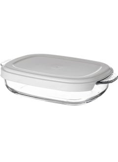 Buy 1.3 liter oven tray with white plastic cover in Saudi Arabia