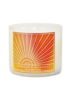 Buy Sunshine & Daffodils 3-Wick Candle in Saudi Arabia