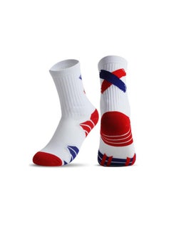 Buy Absorb Sweat and Deodorize Socks for Football Team and Basketball Team 10 Pairs High Quality Socks One Size Fits All in UAE