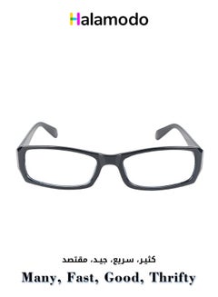 Buy Unisex Black Frame Fashion Glasses in Saudi Arabia