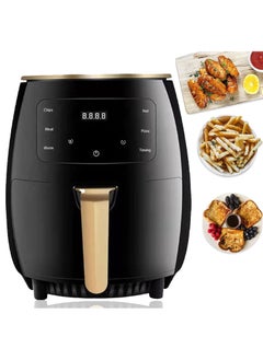 Buy Air Fryer, 6L Electric Hot Air Fryers Oilless Cooker, Digital LCD Touch Screen, Nonstick Basket, 2400W in UAE