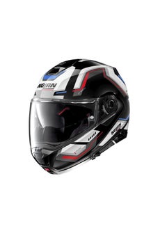 اشتري Nolan N100-5 Upwind N-Com 63 Flip-Up Motorcycle Helmet Black/White/Red XL في الامارات