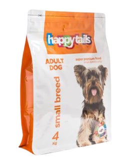 Buy Happy Tails Adults Small Breed Dog Dry Food 4 KG in Egypt