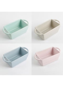 Buy Martha Stewart Blanford 5.1 Inch Mini Loaf Pan Rectangle Assorted 1 Piece in UAE