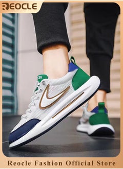 Buy Men's Shoes Summer Breathable Mesh Sports Casual Men's Shoes Running Students All-match Dad Shoes in Saudi Arabia