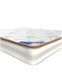 Buy Mattress Bed Pillow Top Spring Mattress Single Bed 190x120x26 Cm in Saudi Arabia