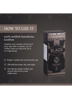 Buy Organo Gold Gourmet Black Ganoderma Coffee (1 Box Of 30 Sachets) in UAE