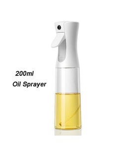 Buy 200ML Sprayer Dispenser Olive Oil Sprayer Bottle For Cooking Vinegar Bottle Glass For Cooking Baking Roasting And Grilling in UAE