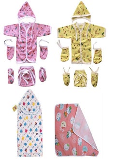 اشتري Fareto New Born Baby Gift Pack of Essential Items (0-6 Months) (Pack of 12) في الامارات