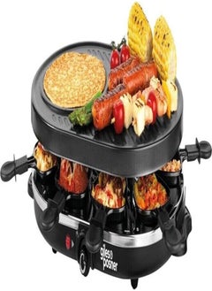 Buy Electric Non-Stick Raclette Grill and Crepe Maker in UAE