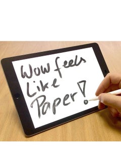 Buy Paper Like Screen Protection Film Compatible with iPad Pro 12.9 Inch 2022/2021/2020 Anti Glare Scratch Resistant Matte Surface Feel Like Writing on Paper in UAE