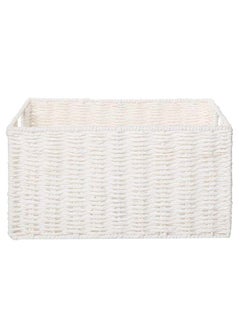 اشتري Iris Square Basket White Large في الامارات