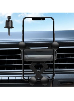 Buy Car Phone Holder, Phone Holder Stand for Car Air Vent, Do Not Block Air Vent，Mobile Holder Car Compatible with iPhone15Pro Max 14 13 12 11, S23 22, Xiaomi, HUAWEI and More Smartphones in Saudi Arabia