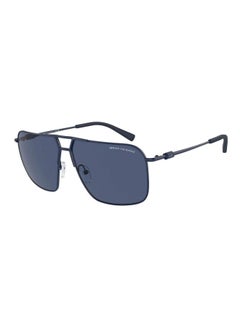 Buy Men's Pilot Shape Metal Sunglasses 2050S - Lens Size: 60 Mm - Matte Blue in Saudi Arabia