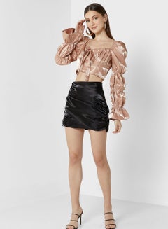 Buy High Waist Mini Skirt in UAE