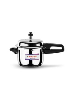 Buy Butterfly BL-3L Blue Line Stainless Steel Pressure Cooker, 3-Liter in UAE